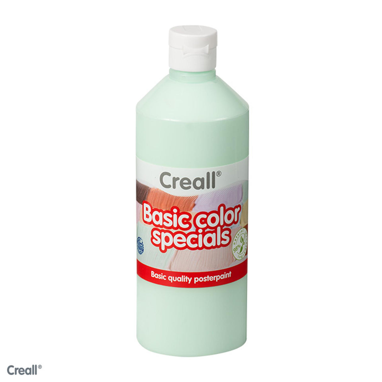 Creall skolemaling pastelgrøn, 500 ml