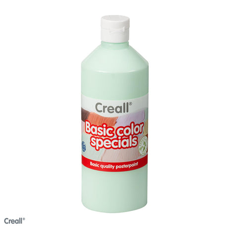 Creall skolemaling pastelgrøn, 500 ml