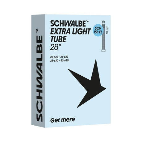 Schwalbe inderrør scv15l-el 28 34-622 630 60mm sort
