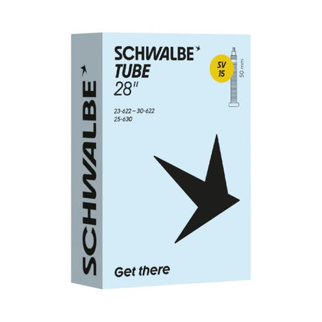 Schwalbe benelux b.v. schwalbe inner tube sv15 28 23 30-622 630 fv 50mm
