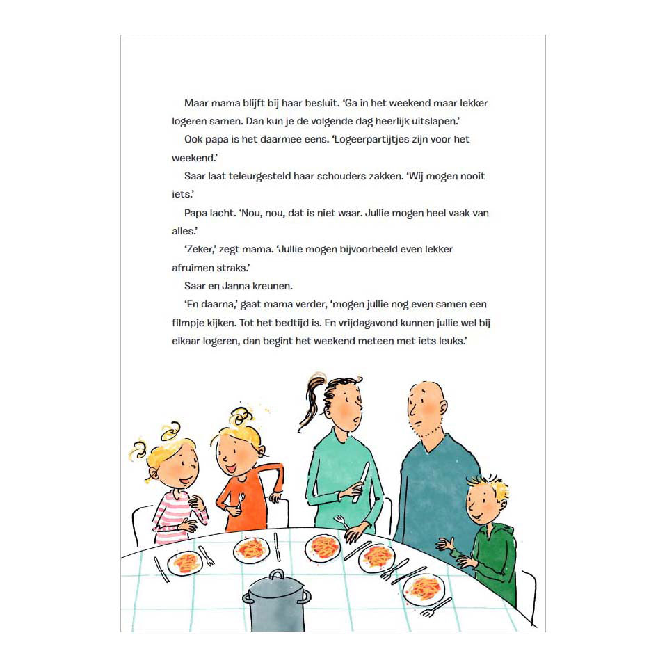 Central boghus de søde søstre er chefen 4+