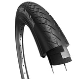 Edge Tire Metro Basic 28 x 1,40 37-622 mm sort med refleksion