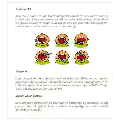Central Book House Anna børster sine tænder