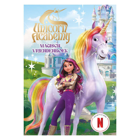 Stor ballon magisk venner bog fra unicorn academy