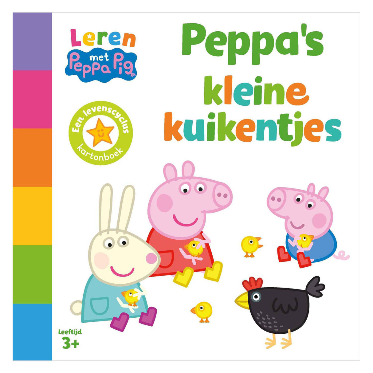Stor ballon peppas små kyllinger