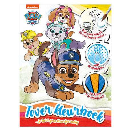 Stor ballon magisk malebog fra paw patrol