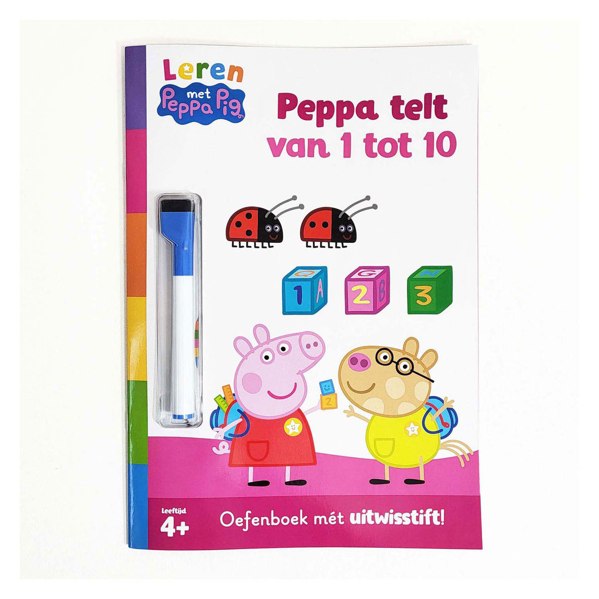 Stor ballon-peppa tæller fra 1 til 11