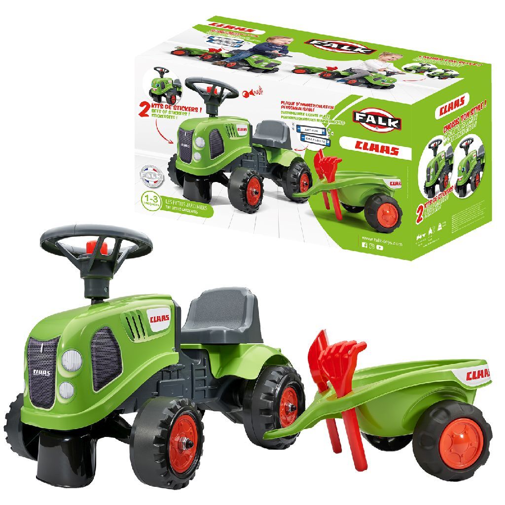 Falk Claas gåtraktor grøn