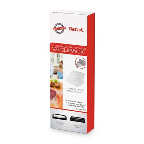 Tefal xa2540 vakuumposer 18 stk