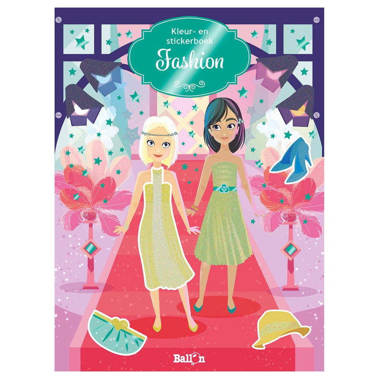 Color Sticker Book Fashion