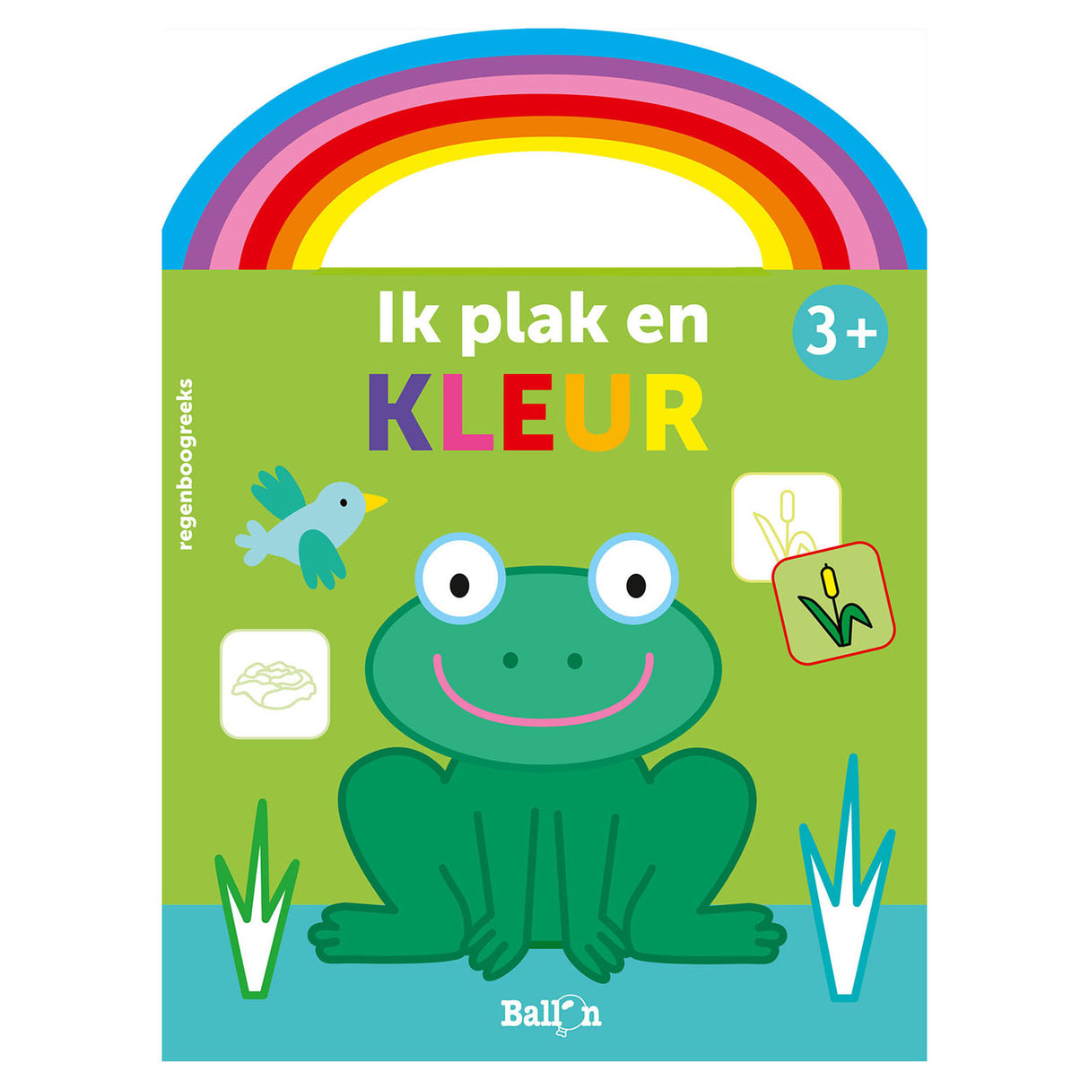 Standard udgiver jeg indsætter og farve frøen. 3+