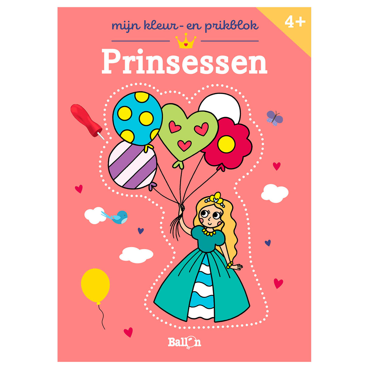 Pin pad prinsesser | 2 stk
