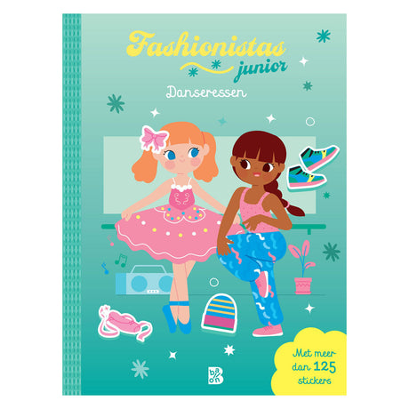 Standard forlags klistermærkebog fashionistas juniordansere - 125 klistermærker