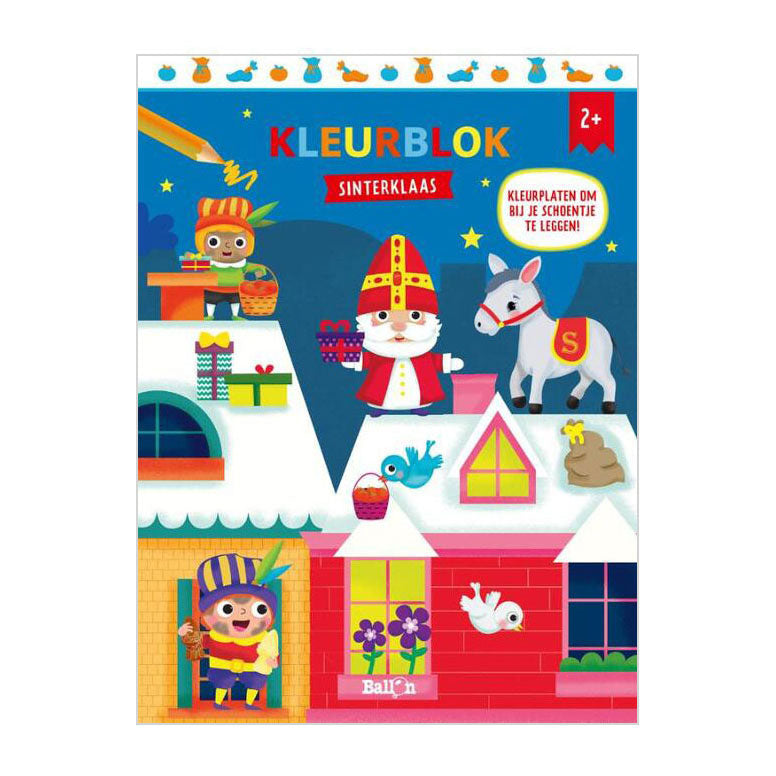 Standard udgiver farveblok Sinterklaas