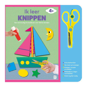 Standard forlag Jeg lærer at klippe, boot+saks. 3+