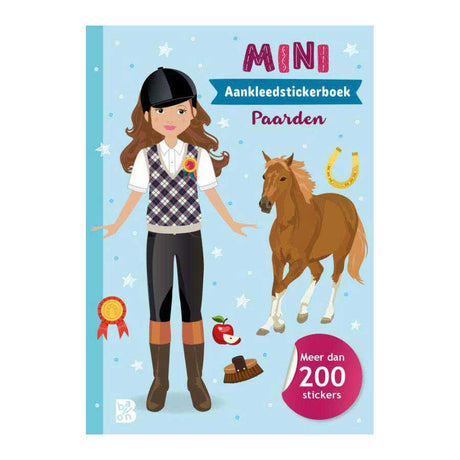 Standard forlagsmærkat bookmini fashionistaer: heste 4+