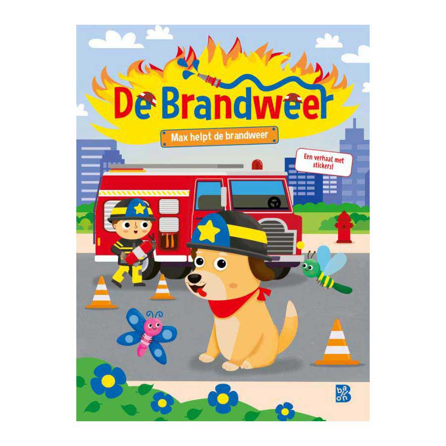 Standard forlagshistorie scrapbog max hjælper brandvæsenet