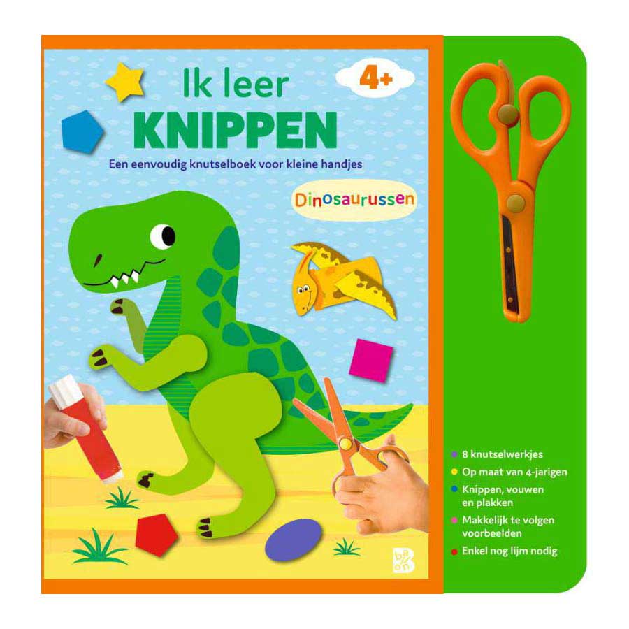 Standard forlag Jeg lærer at klippe - dinosaurer