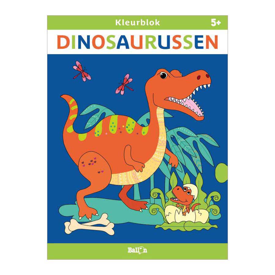Standard udgiver farveblok dinosaurer 5+