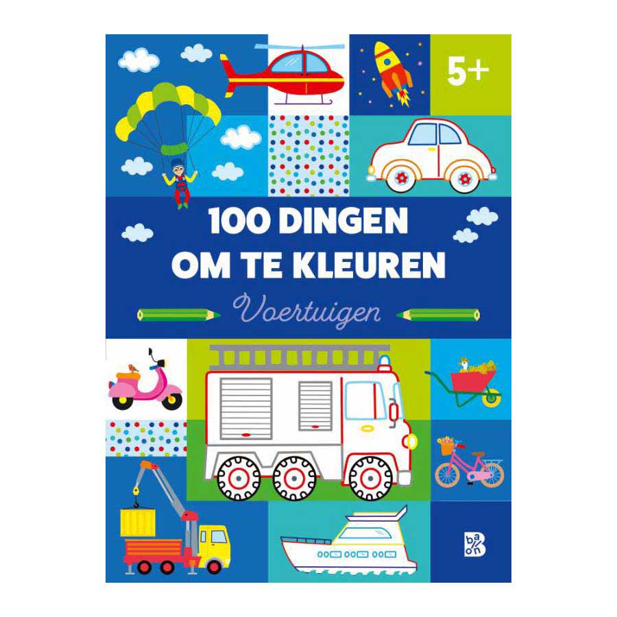 Standard Publisher 100 ting at farve - køretøjer 3+