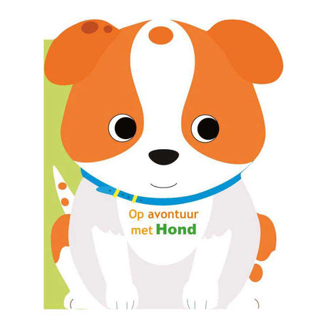 Standardudgiver på eventyr med en hund
