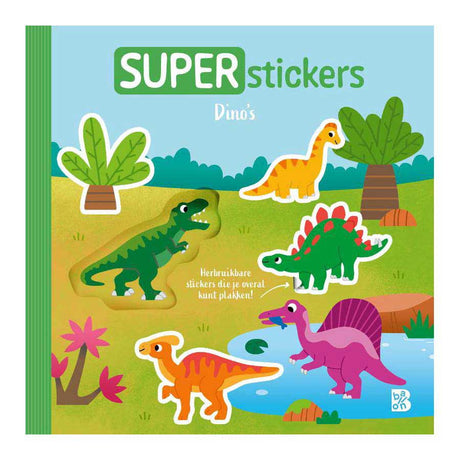 Standard udgiver super klistermærker - dinosaurer 18m+