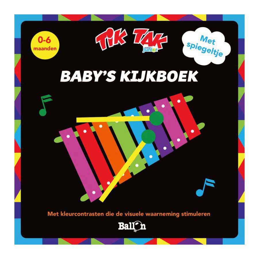 Standard forlag tick tock - babys visningsbog 0-6m