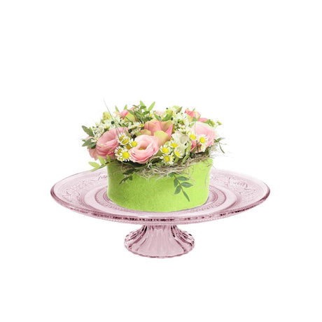 Idéer 4 årstider skål på fodglas ã˜23xh8cm pink