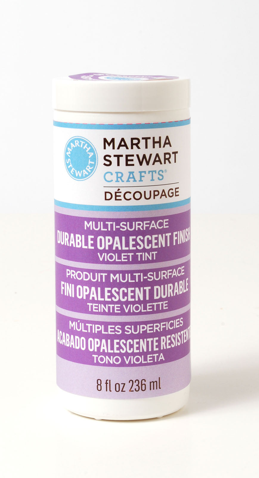 Martha stewart • decoupage opaliserende violet 236ml