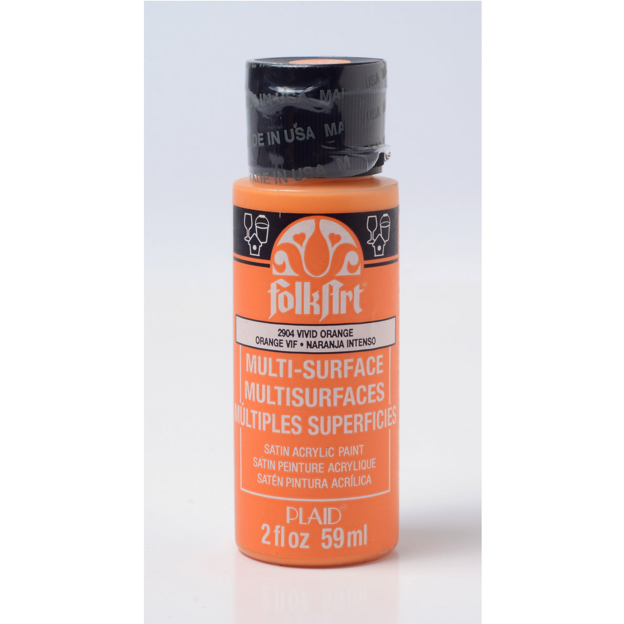 Folkart • multi-surface levende orange 59ml