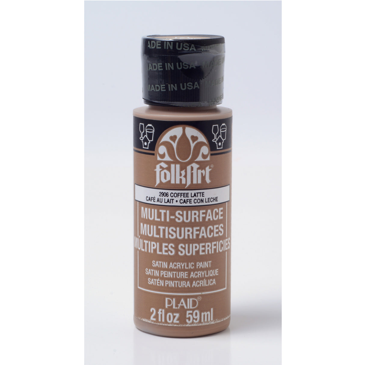 Folkart • multi-surface kaffe latte 59ml