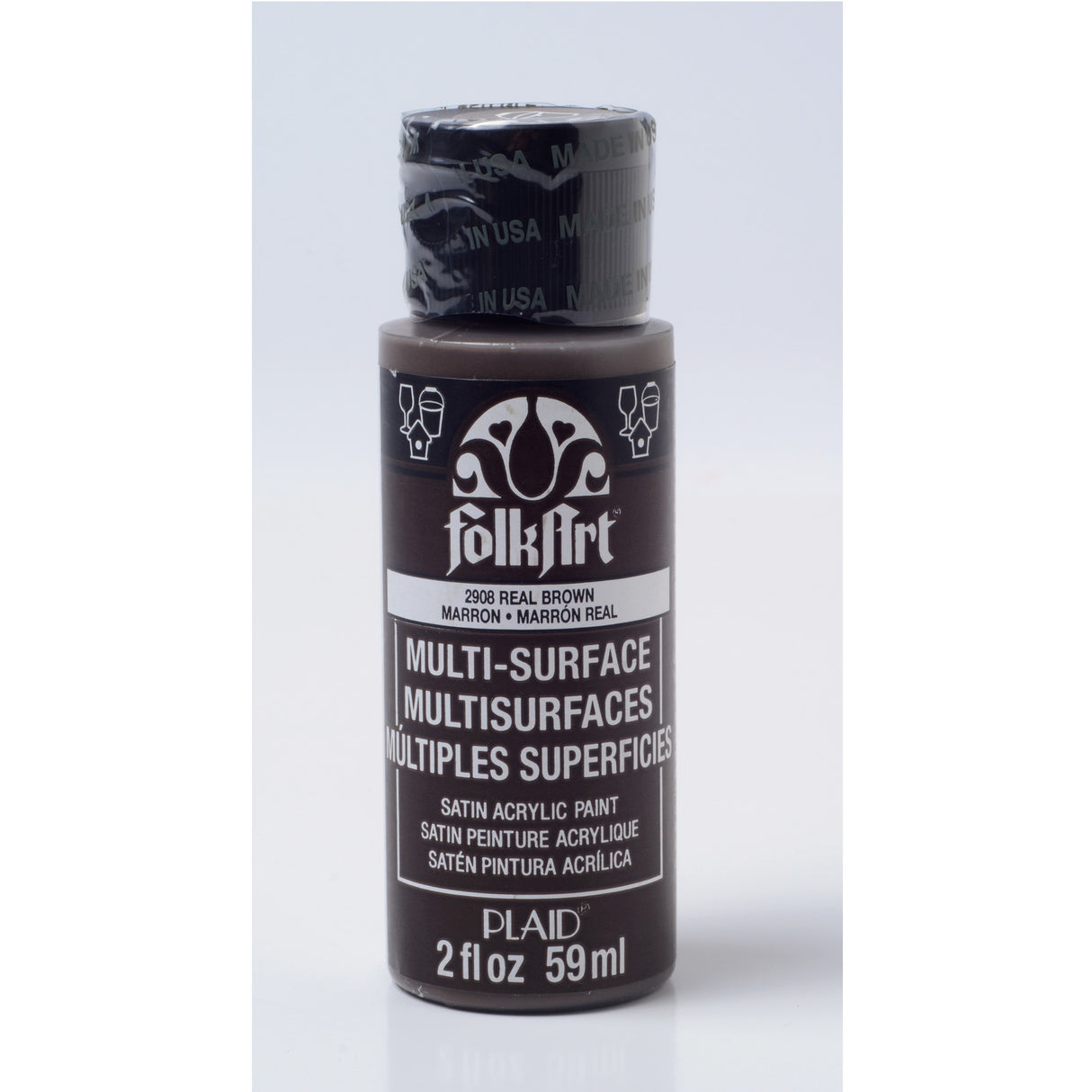Folkart • multi-surface ægte brun 59ml