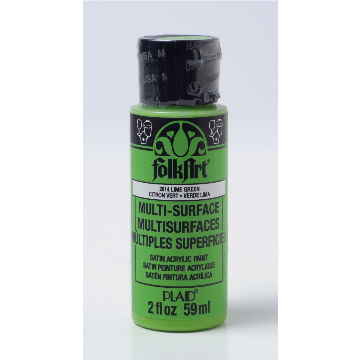 Folkart • multi-surface limegrøn 59ml