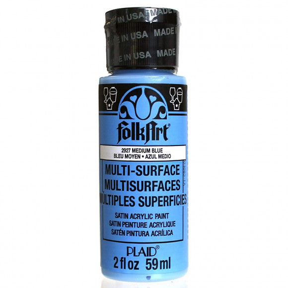 Folkart • multi-surface mellemblå 59ml
