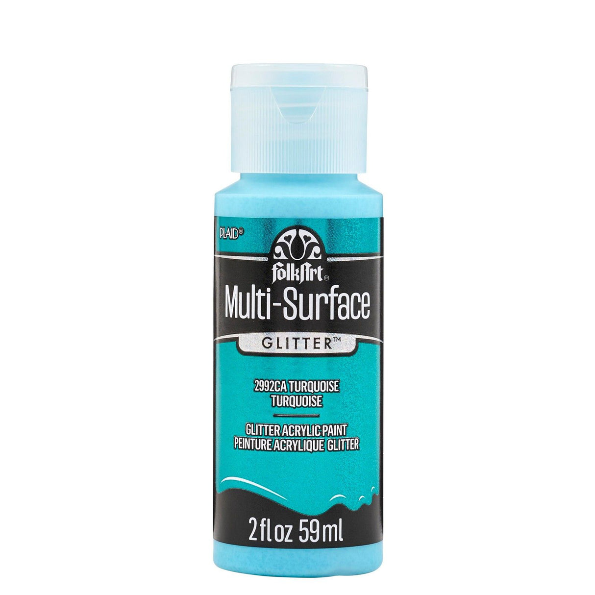 Folkart • multi-surface glitter turkis 59ml