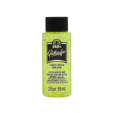 Folkart • glitrende akrylmaling neongul 59ml