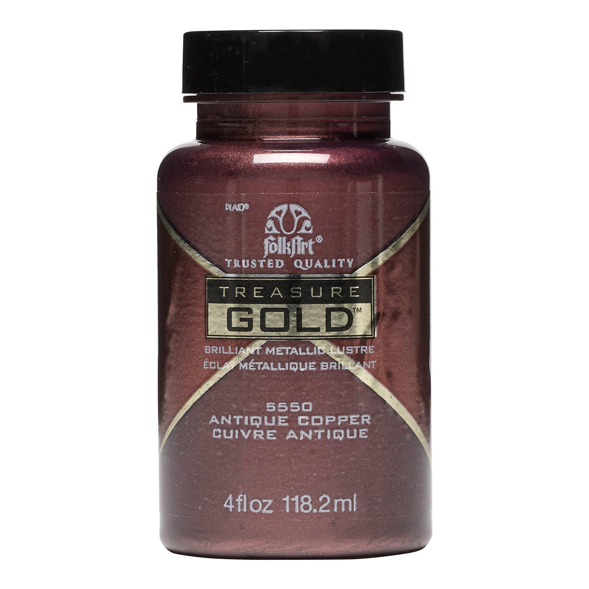 Folkart • skat guld 118ml antik kobber