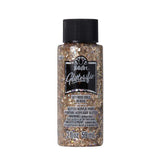 Folkart • glitrende farver rosa guld 59ml