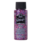 Folkart • glitrende farver hot pink 59ml
