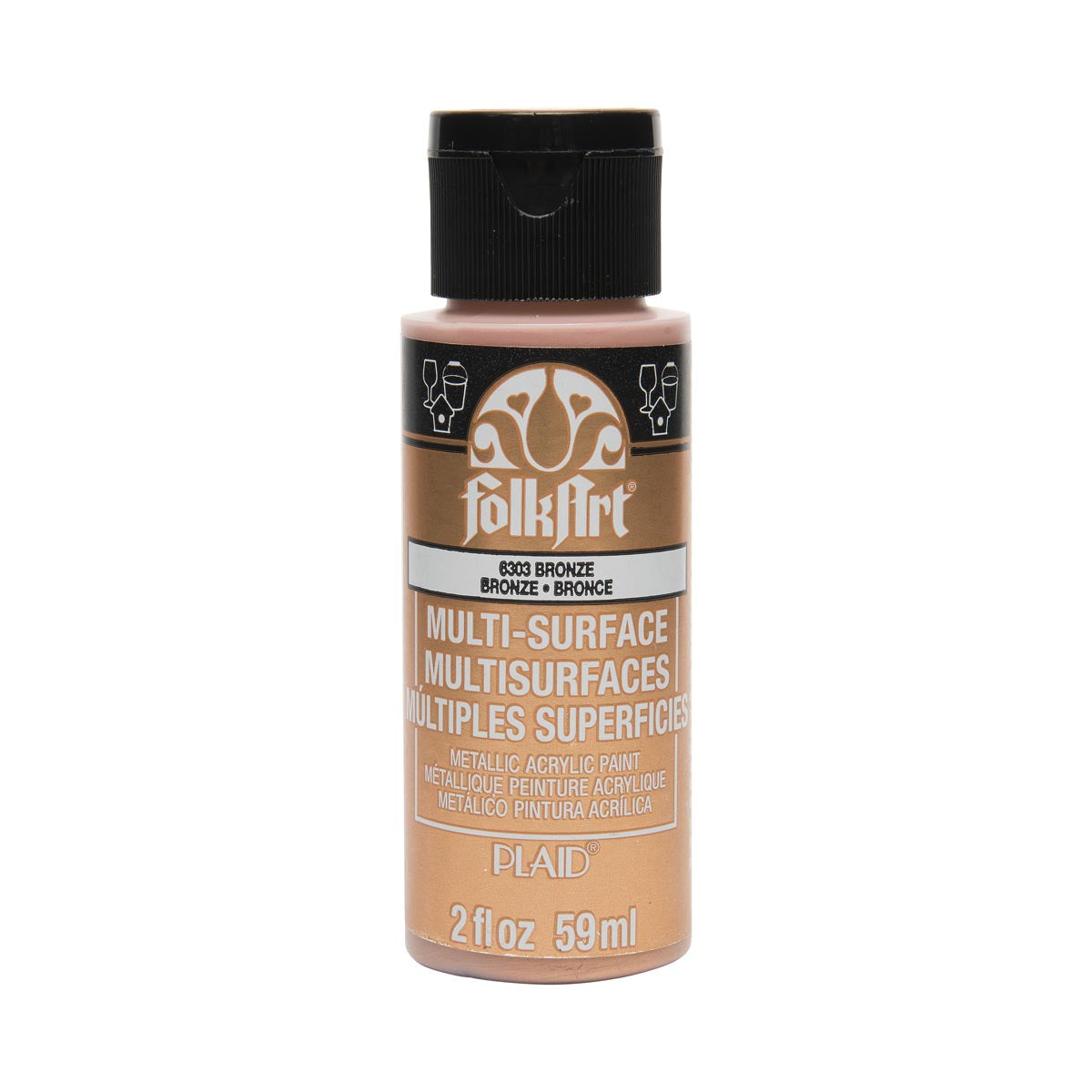 Folkart • multi-surface metallisk bronze 59ml