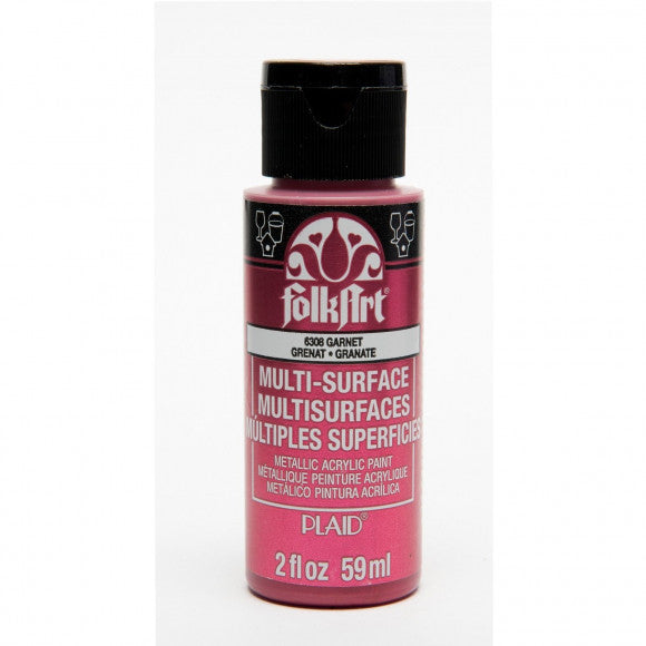 Folkart • multi-surface metallisk granat 59ml