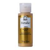 Folkart • metallisk akrylmaling rent guld 59ml