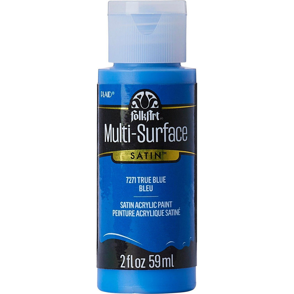 Folkart • multi-surface satin ægte blå 59ml