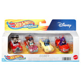 Hot Wheels Racerverse - 4 metalbiler med Disney-chauffør - legetøjskøretøj