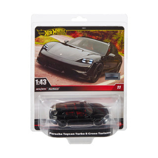 Hot Wheels Premium Porsche Taycan Turbo S Cross Turismo - Legetøjskøretøj