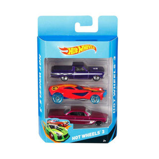 Hot wheels diecast 3-pack bilsæt