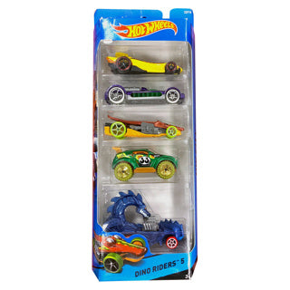 Hot wheels diecast 5-pack bilsæt