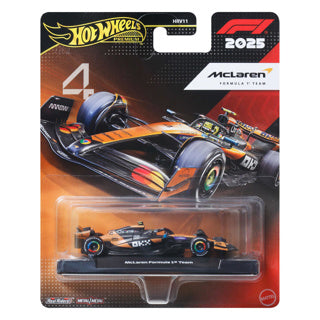 Hot wheels premium formula 1 mclaren team - lando norris