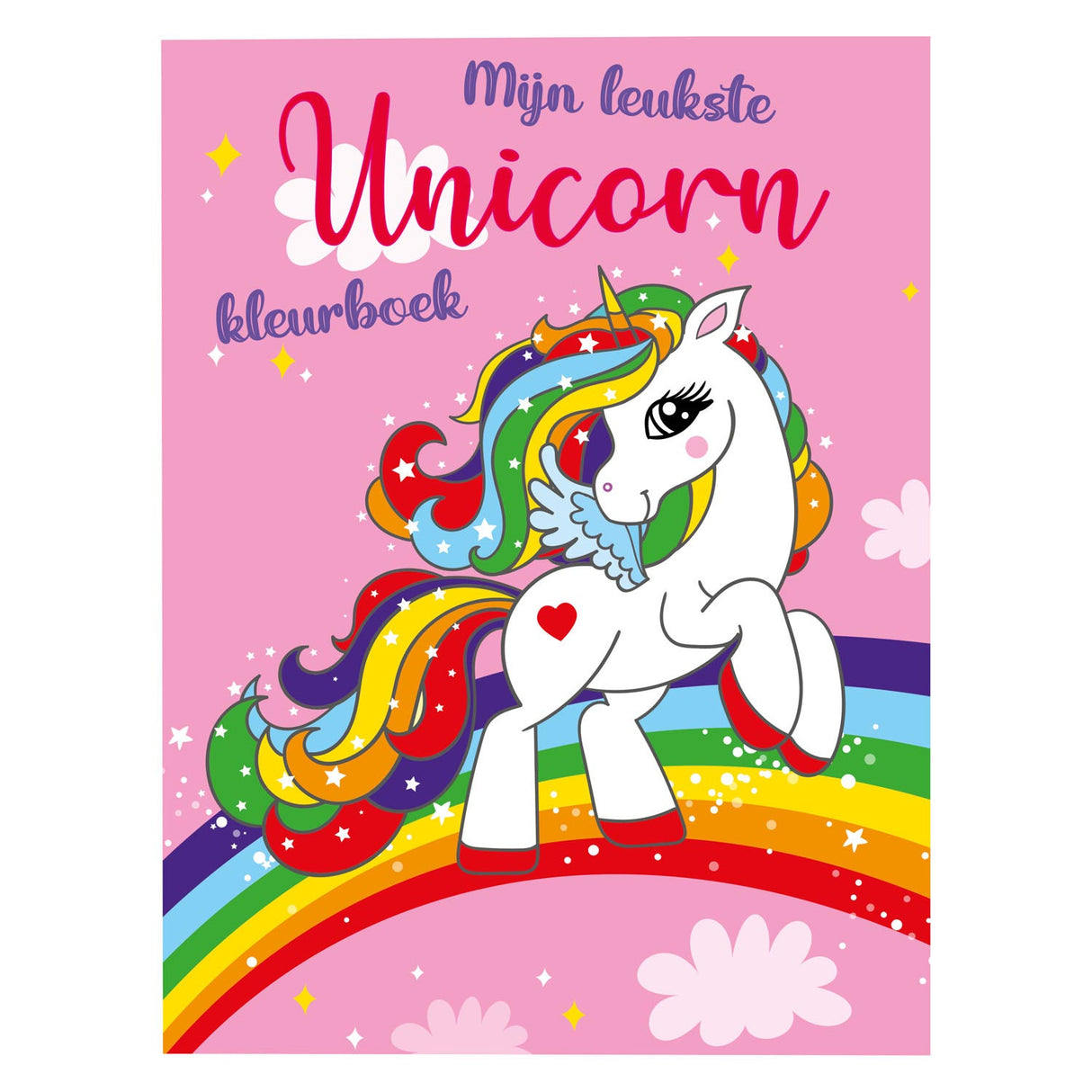 Mondikaarts my cutest unicorn coloring book, 48 pages.