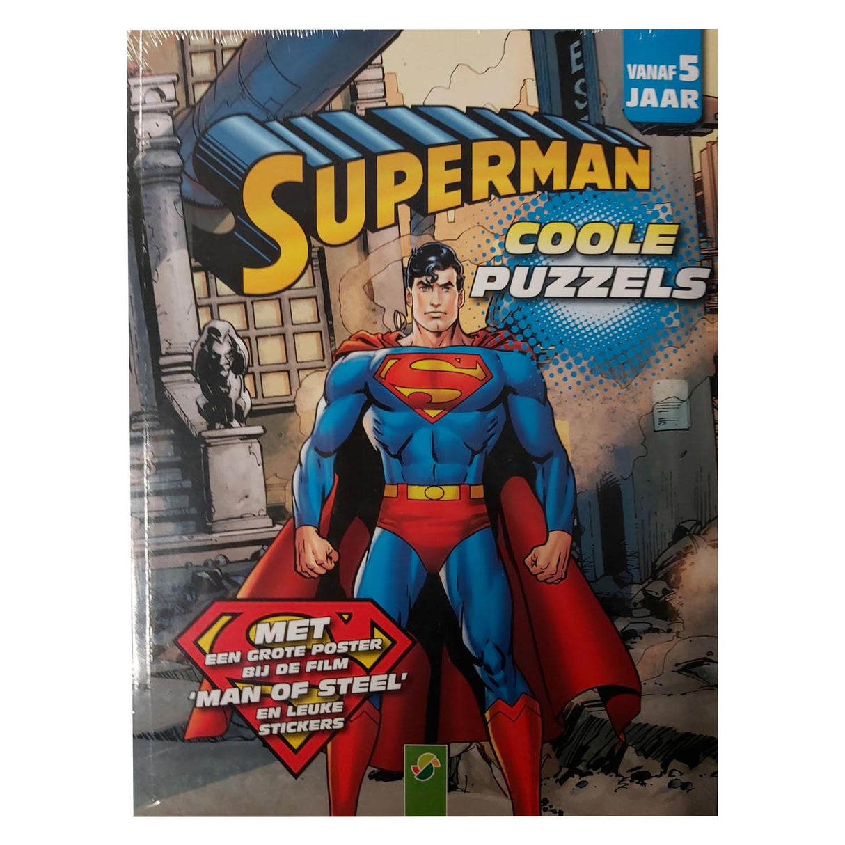 Mondikaarts superman cool bogstavpuslespil, labyrinter aktivitetsbog